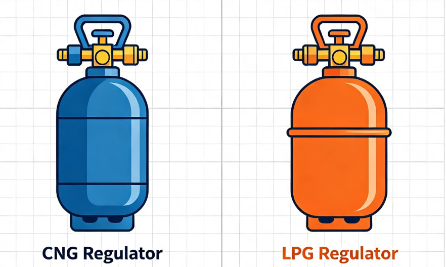 CNG Pressure Reducer vs LPG Reducer: Differences