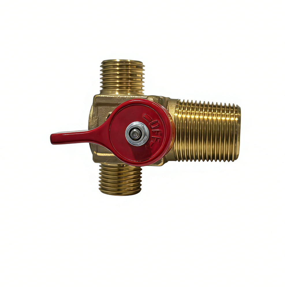 High Quality Brass QFT1 High Pressure Control Valve | LPG/CNG Automotive Oil-to-Gas Switch Cylinder Valve  Gas Vehicle Parts