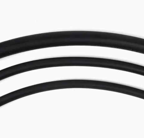 LPG CNG auto gas hose close-up view