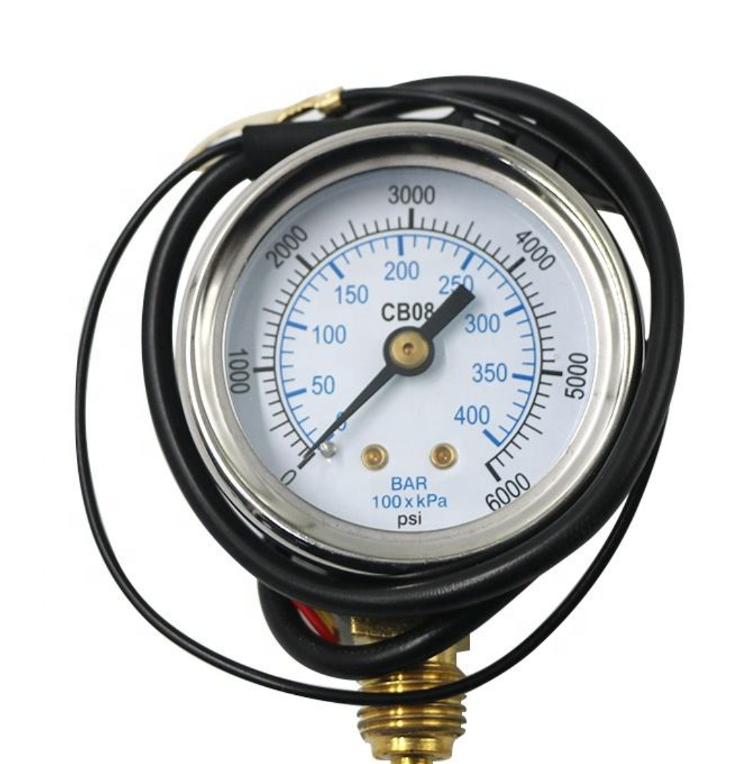 Auto CNG Methane Manometer Pressure Gauge Full View