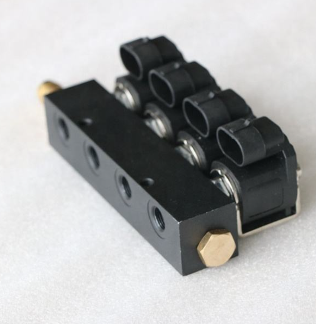 4 Cyl 3Ohm CNG LPG Gas Fuel Injector Rail | Sequential Injection Kit for Autogas Conversion