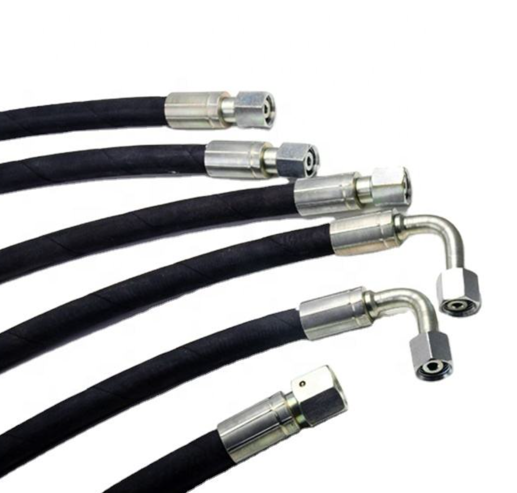 6-51mm Multi-Layer Wire Reinforced Hydraulic Rubber Hose Full Coil View