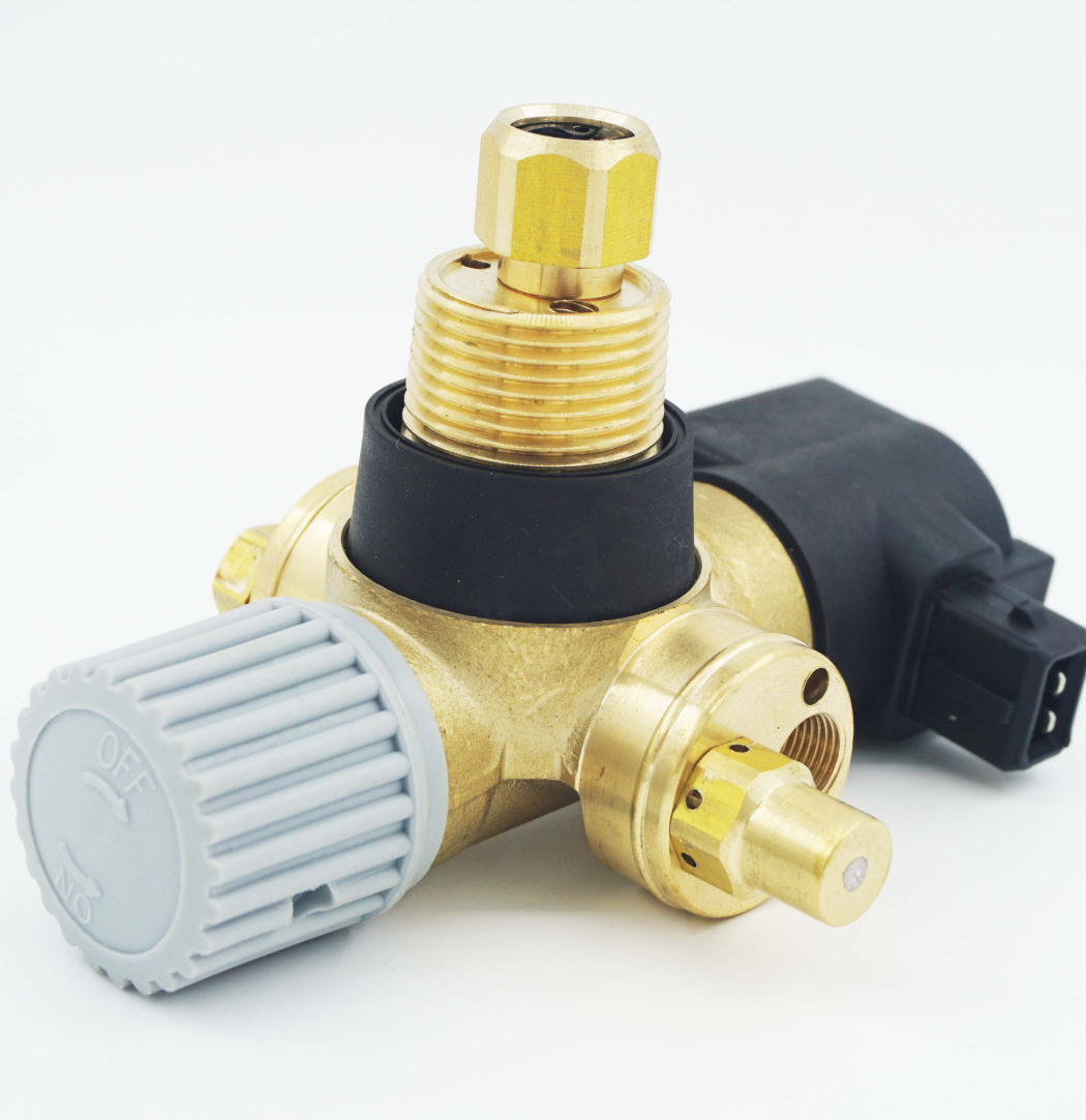 High Quality Brass Gas Cylinder Safety Filling Control Valve for lpg Cng Car Natural Gas cng Pressure Reducing tank Shut off